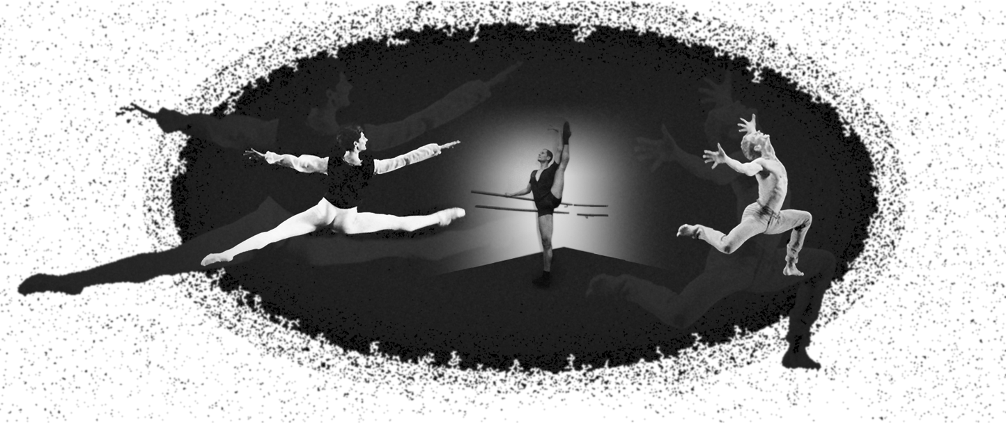 Montage mit Ballettszenen aus Christoph Klaus’ Bühnenlaufbahn