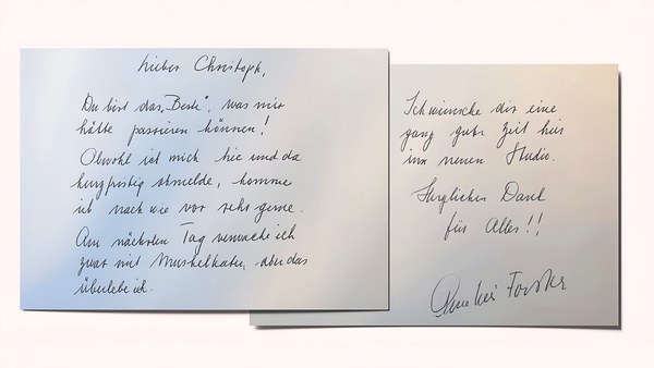Cards from the HfH Pilates team